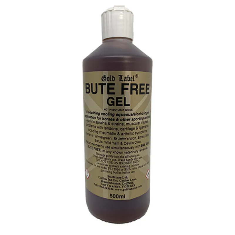Gold Label Bute Free Gel 500ml